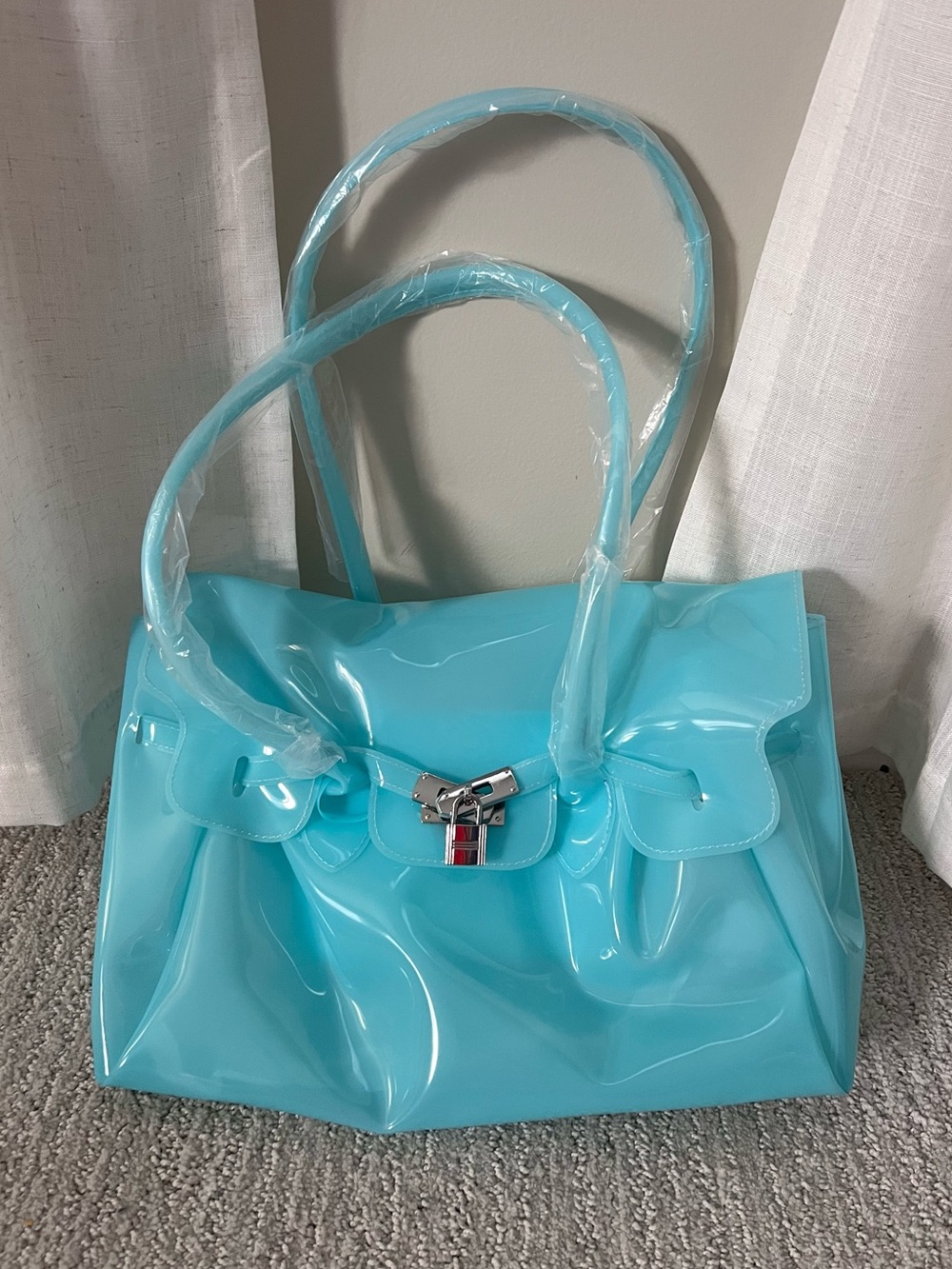 Aqua jelly bag